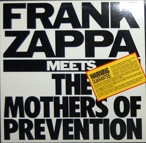 Frank Zappa : Frank Zappa Meets The Mothers Of Prevention (LP, Album, Cap)