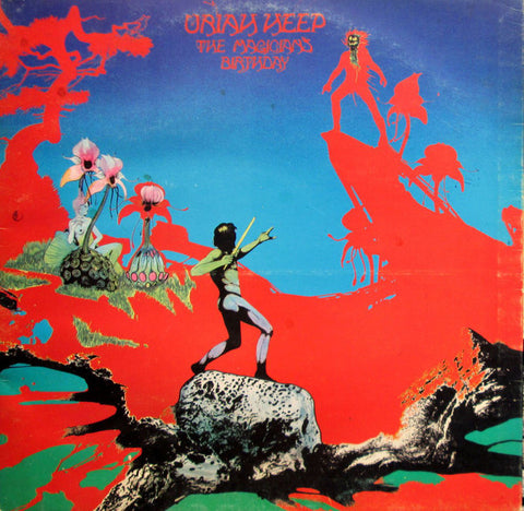 Uriah Heep : The Magician's Birthday (LP, Album, Gat)