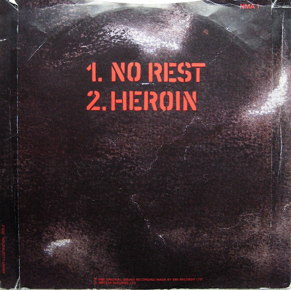 New Model Army : No Rest - Heroin (7", Single)