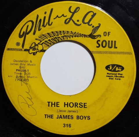 The James Boys : The Horse / The Mule (7")