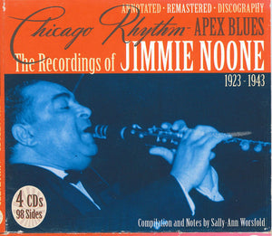 Jimmie Noone : Chicago Rhythm - Apex Blues (The Recordings Of Jimmie Noone 1923-1943) (4xCD, Comp)