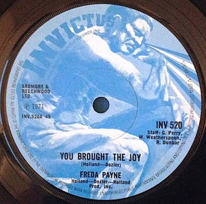 Freda Payne : You Brought The Joy (7", Sol)