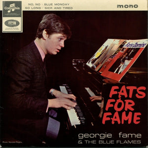 Georgie Fame & The Blue Flames : Fats For Fame (7", EP)