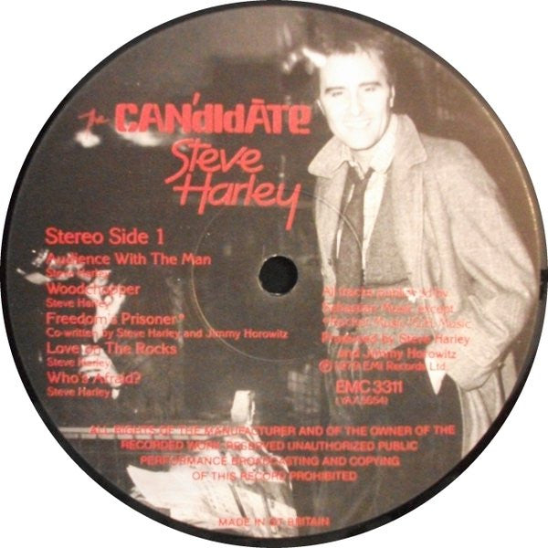 Steve Harley : The Candidate (LP, Album)