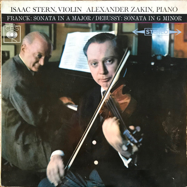 Isaac Stern - Alexander Zakin ; Franck* / Debussy* : Sonata In A Major / Sonata In G Minor (LP)