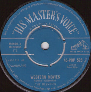 The Olympics : Western Movies (7", Single)