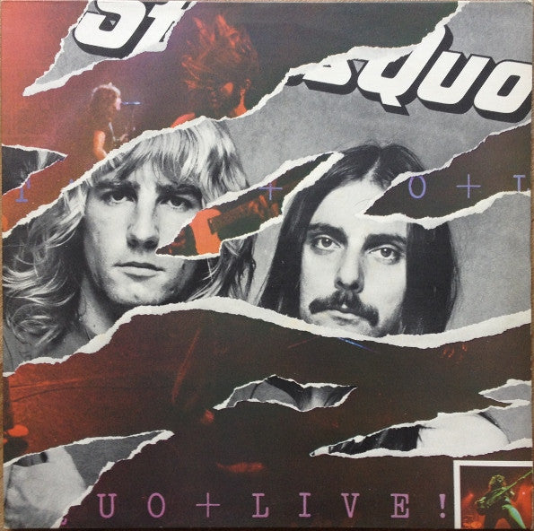 Status Quo : Live (2xLP, Album, Gat)