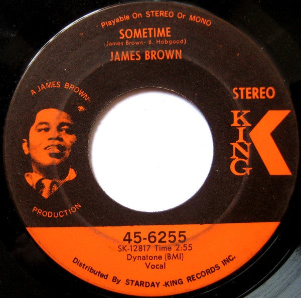 James Brown : Let A Man Come In And Do The Popcorn Part One (7", Single)