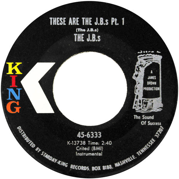 The J.B.'s : These Are The J.B.s (7", Single)