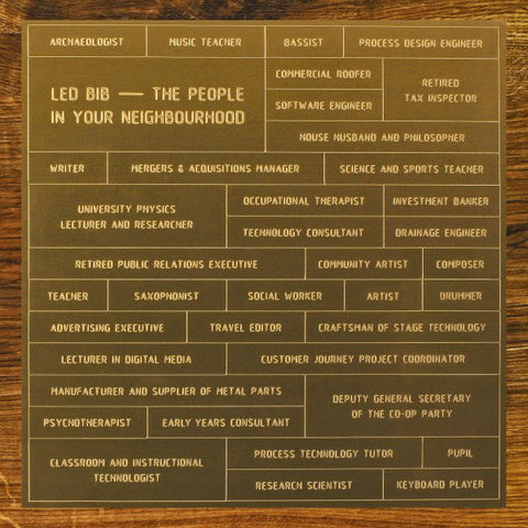 Led Bib : The People In Your Neighbourhood (CD)