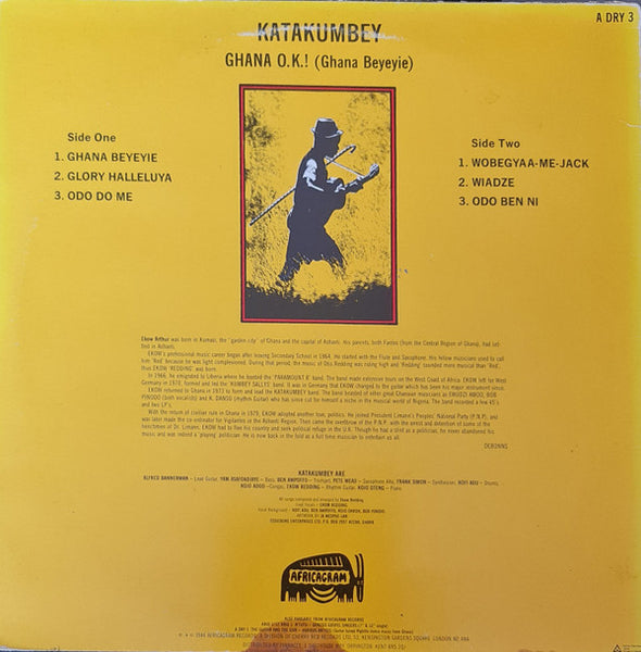 Katakumbey : GHANA O.K.! (Ghana Beyeyie) (LP, Album)