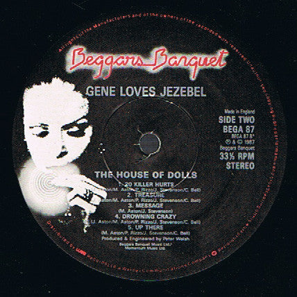 Gene Loves Jezebel : The House Of Dolls (LP, Album)