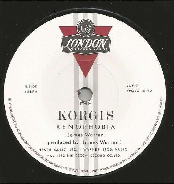 The Korgis : Don't Look Back (7", Single)