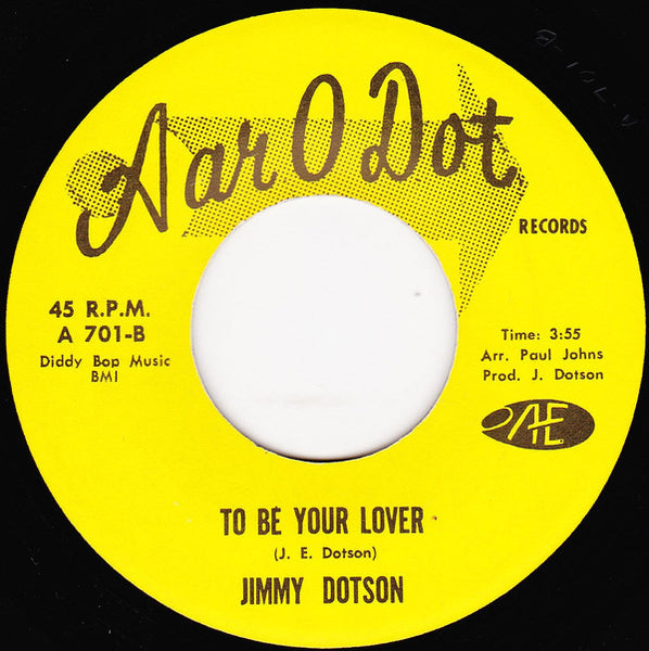 Jimmy Dotson : Gone, Gone, Gone (7")