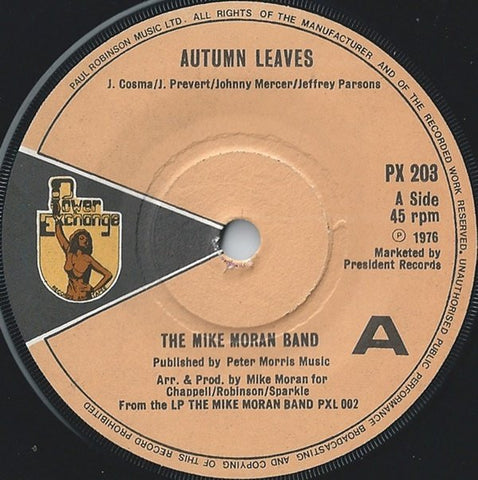 The Mike Moran Band : Autumn Leaves (7")