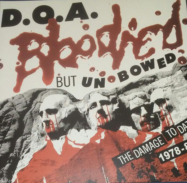 D.O.A. (2) : Bloodied But Unbowed (LP, Comp, RE, Red)