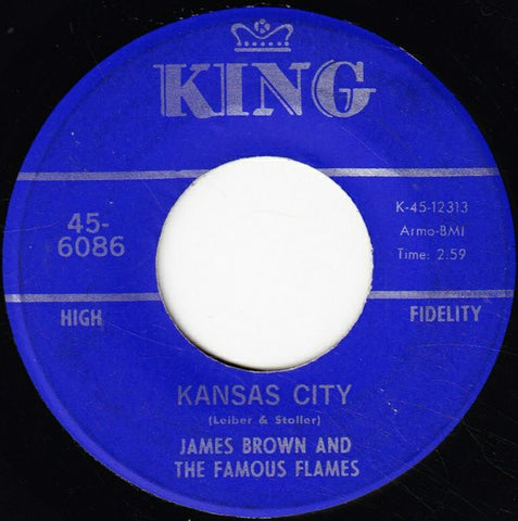 James Brown And The Famous Flames* : Kansas City / Stone Fox (7", Single)