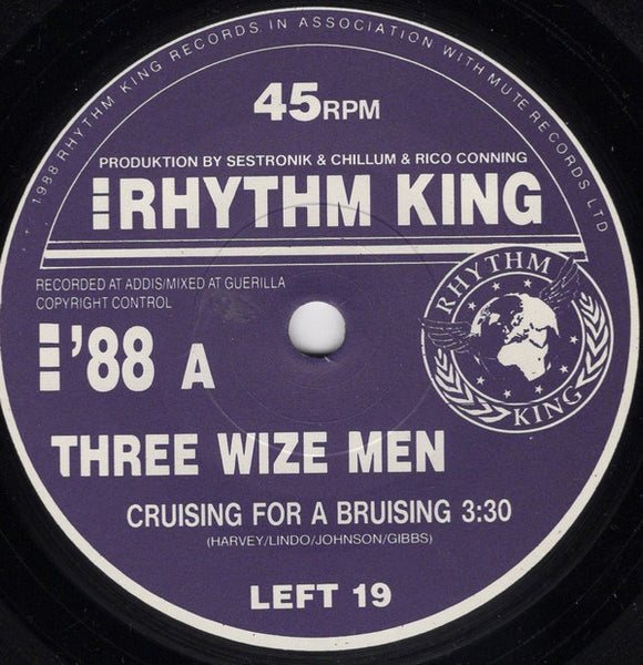 Three Wize Men : Cruising For A Bruising (7")