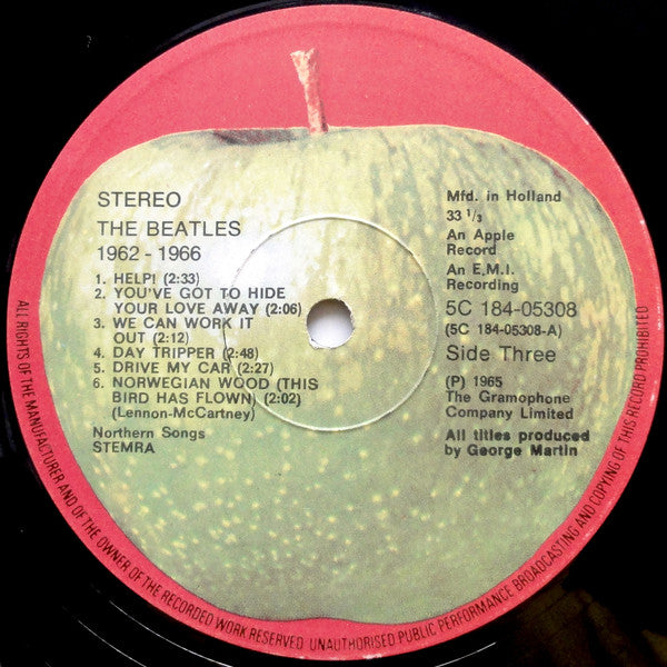 The Beatles : 1962-1966 (2xLP, Comp, Gat)