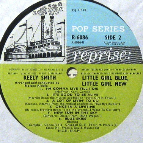 Keely Smith : Little Girl Blue / Little Girl New (LP, Album)