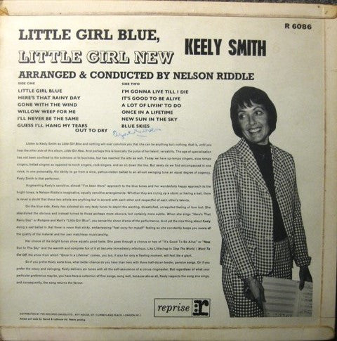 Keely Smith : Little Girl Blue / Little Girl New (LP, Album)