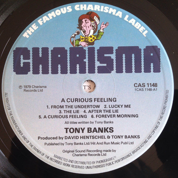 Tony Banks : A Curious Feeling (LP, Album)