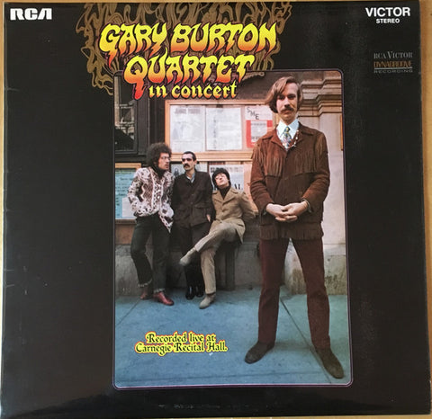 Gary Burton Quartet : Gary Burton Quartet In Concert (LP, Album)