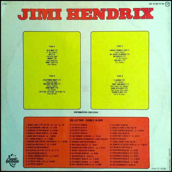 Jimi Hendrix : Jimi Hendrix  (2xLP, Comp, Gat)