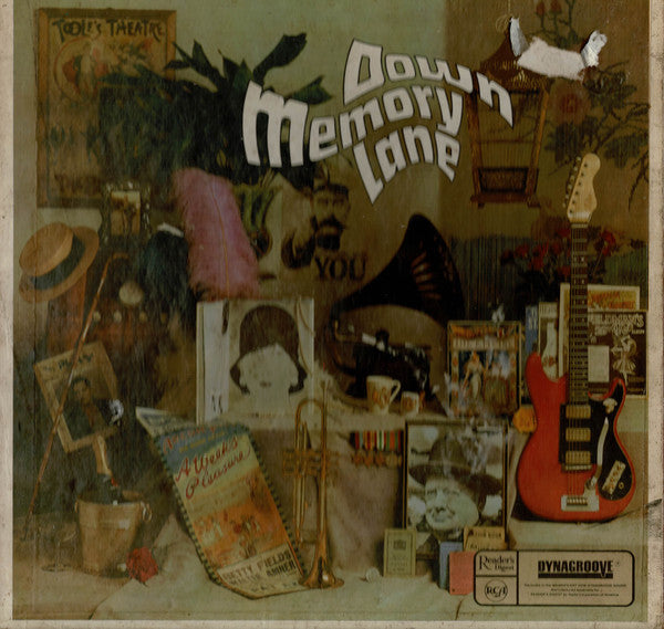 Various : Down Memory Lane (65 Years Of Song Hits) (10xLP, Comp + Box)