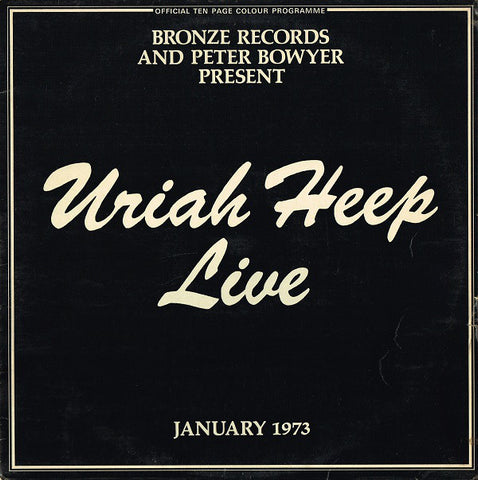 Uriah Heep : Uriah Heep Live (2xLP, Album)