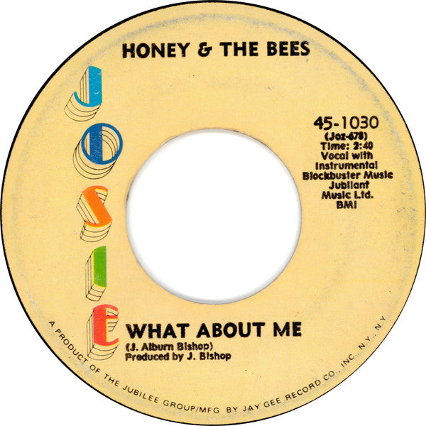 Honey And The Bees : It's Gonna Take A Miracle (Medley) / What About Me (7")