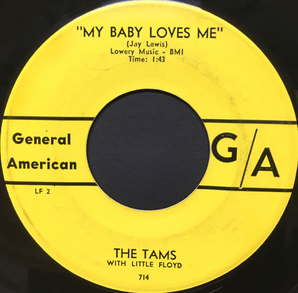 The Tams : Find Another Love (7", Single)