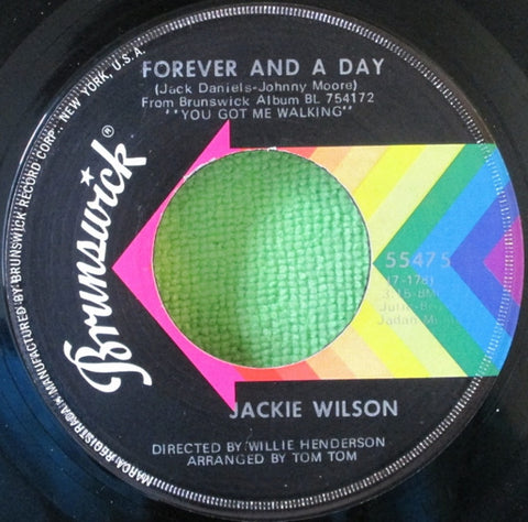 Jackie Wilson : Forever And A Day (7", Single)