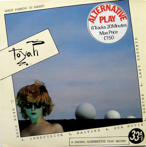 Toyah (3) : Sheep Farming In Barnet (7", EP, Saf)