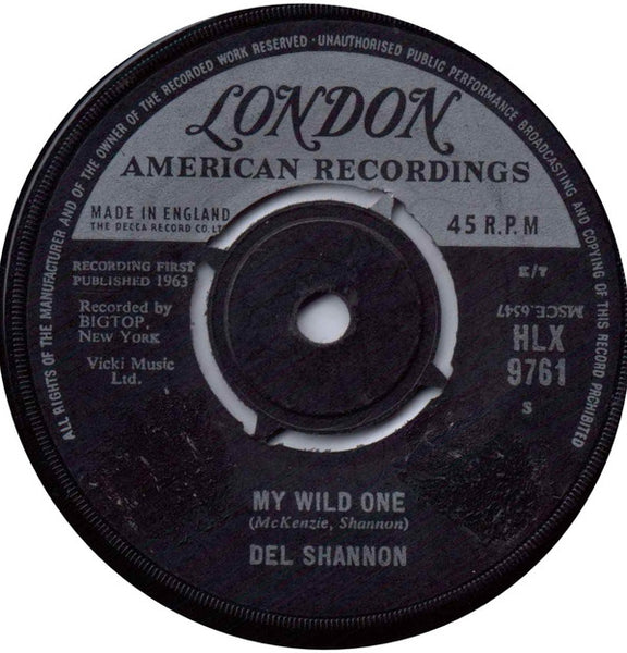 Del Shannon : Two Silhouettes (7", Single)