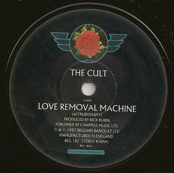 The Cult : Love Removal Machine (2x7", Single, Gat)