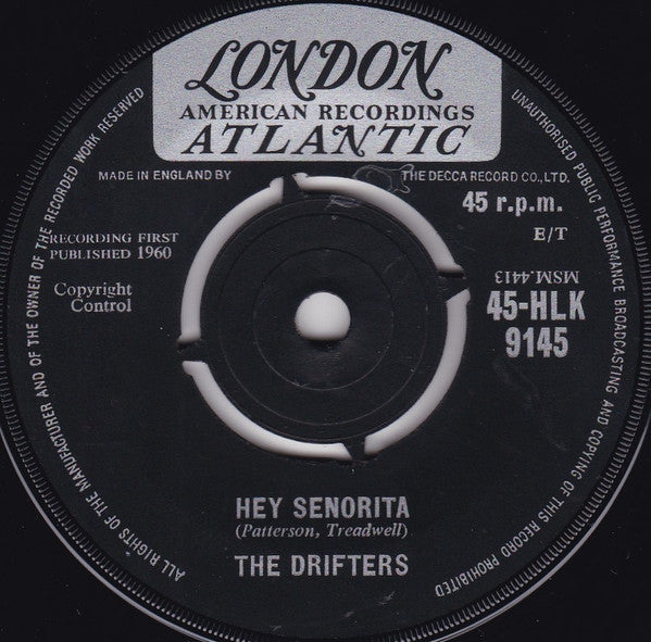 The Drifters : Lonely Winds (7", Single)