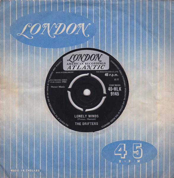 The Drifters : Lonely Winds (7", Single)