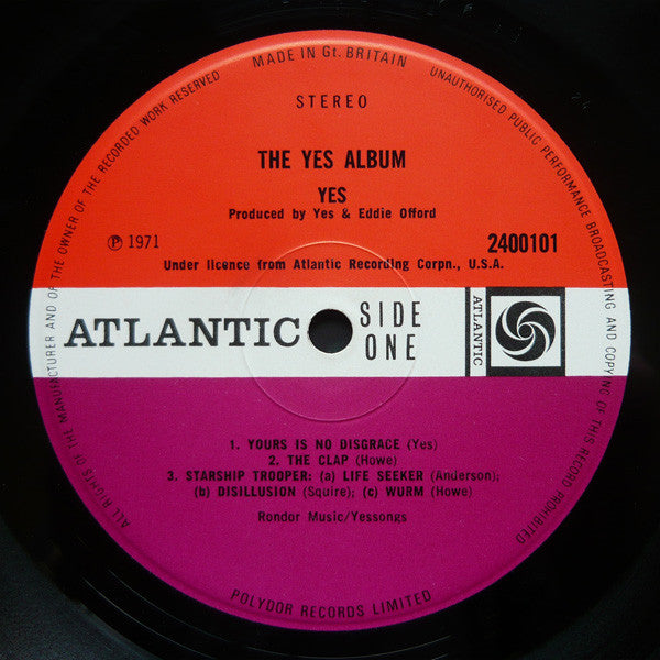 Yes : The Yes Album (LP, Album)