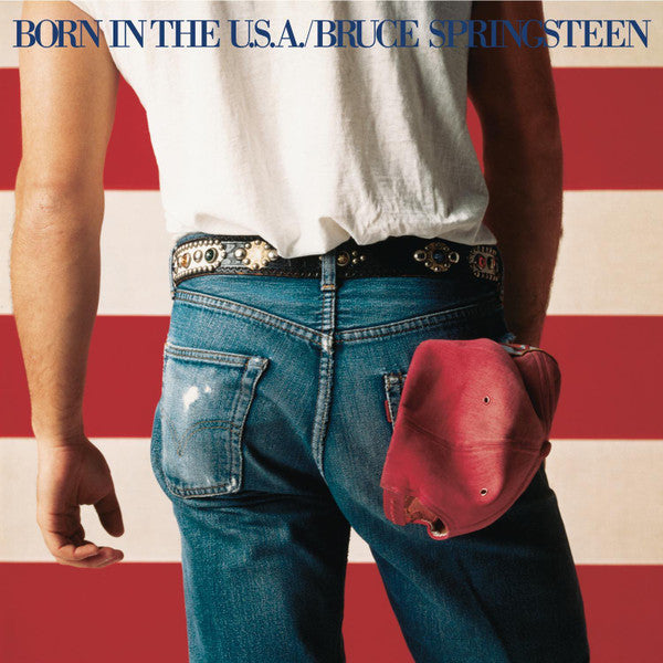 Bruce Springsteen : Born In The U.S.A. (LP, Album, RE, RM, 180)