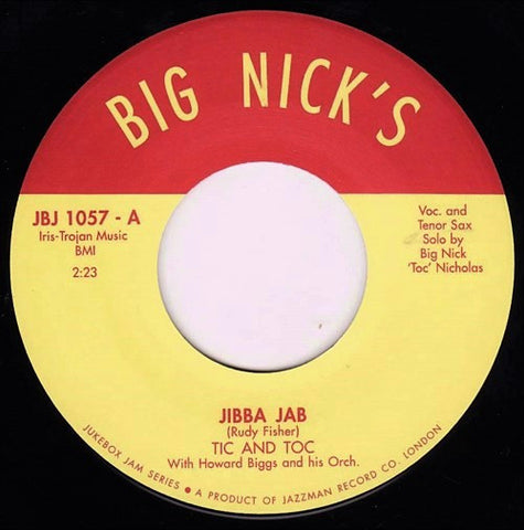 Tic & Toc / Timmie Rogers : Jibba Jab / Teedle Dee Teedle Dum (7")