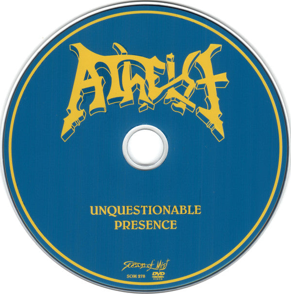 Atheist - Unquestionable Presence (CD, Album, RM + DVD-V, NTSC + Dlx, Ltd,  RE, Dig) (Near Mint (NM or M-))