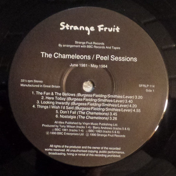 The Chameleons : John Peel Sessions (LP)