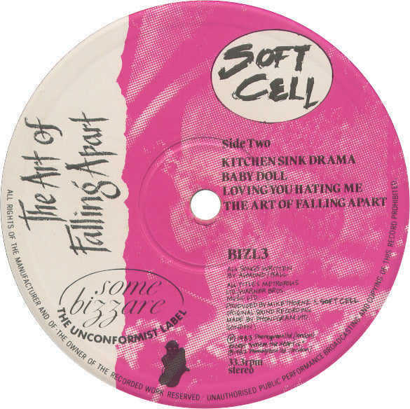 Soft Cell : The Art Of Falling Apart (LP, Album + 12", Single + Ltd)