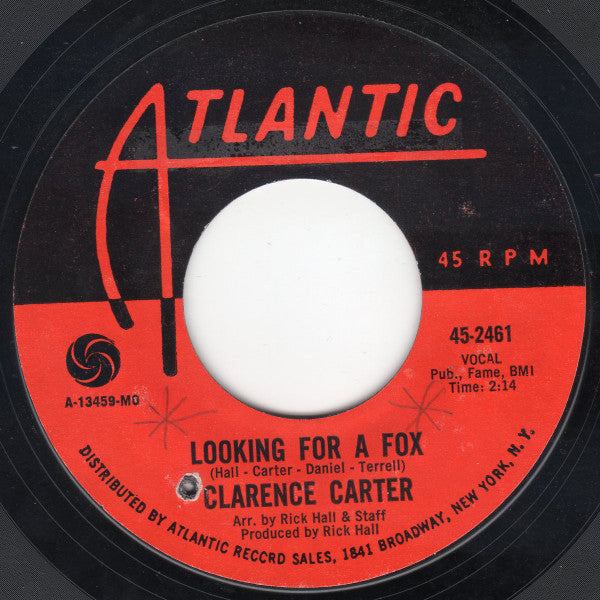 Clarence Carter : Looking For A Fox (7", Single, MO )