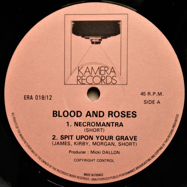 Blood And Roses : Love Under Will (12", EP)