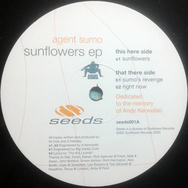 Agent Sumo : Sunflowers EP (12")