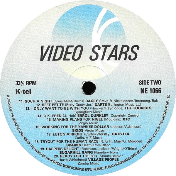 Various : Video Stars (LP, Comp, RCA)