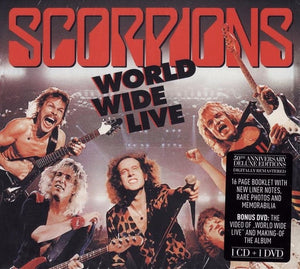 Scorpions : World Wide Live (CD, Album, RE + DVD-V, NTSC + Dlx, RM, 50t)