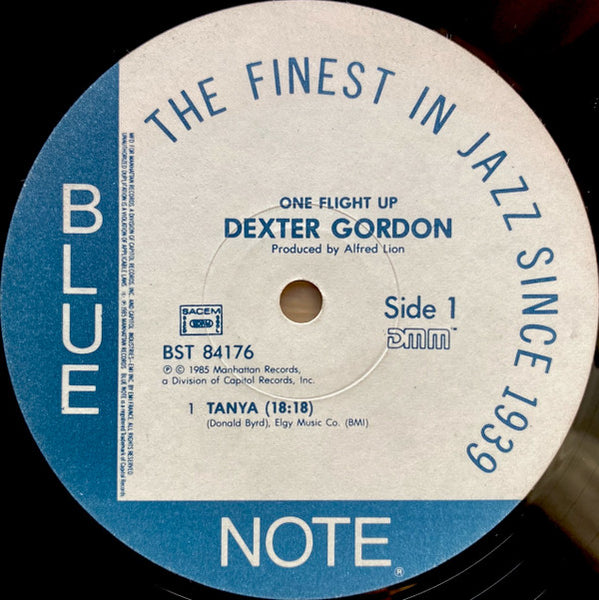 Dexter Gordon : One Flight Up (LP, Album, RE, RM, DMM)